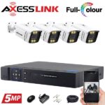 پکیج دوربین مداربسته 4 عددی مدل بولت 5 مگاپیکسل- اکسس‌لینک