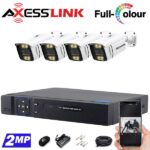 پکیج دوربین مداربسته 4 عددی مدل بولت 2 مگاپیکسل- اکسس‌لینک