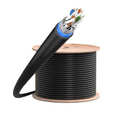 کابل شبکه Cat6 sftp دو روکشه دبل جکت 50متر